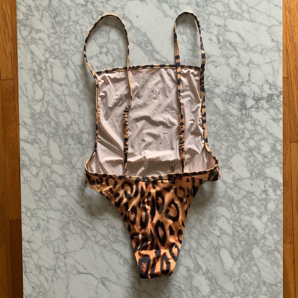 We Are HAH 🔥 🐆 Leopard Print One Piece Swimsuit